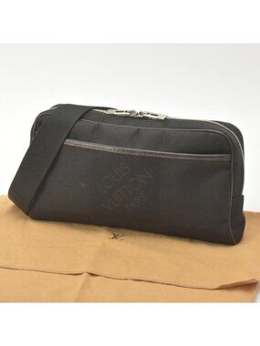 Louis Vuitton Acrobat Belt Bag Damier Jean Black